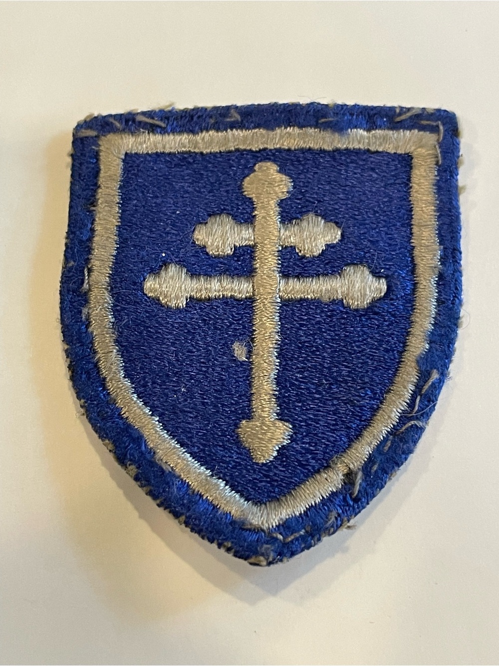 Vietnam U.S. Army 79th Infantry Division Blue Merrowed Edge Patch #0259